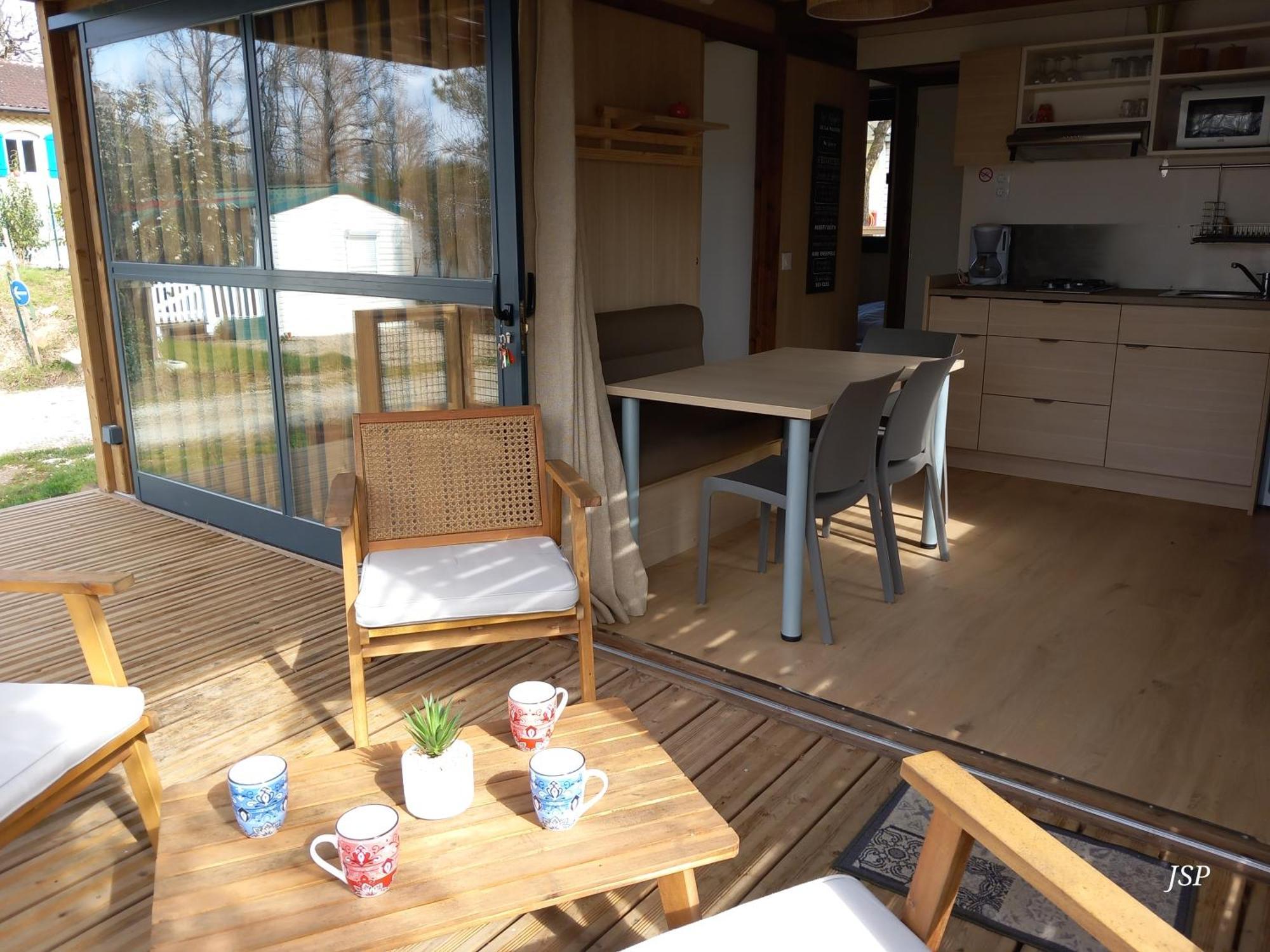 Chalet Zen Vaudreuille Bagian luar foto